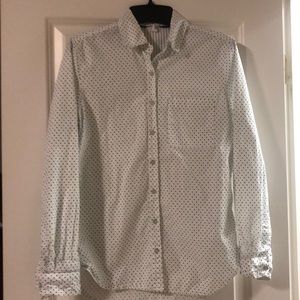 Polka Dot Button Up - Aeropostale